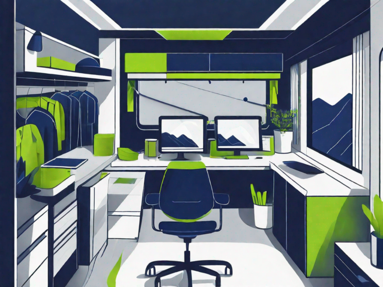 Driving Efficiency: 7 Proven Strategies for Streamlining RV Dealership Management 2 An rv dealership with various elements like streamlined rvs in the lot