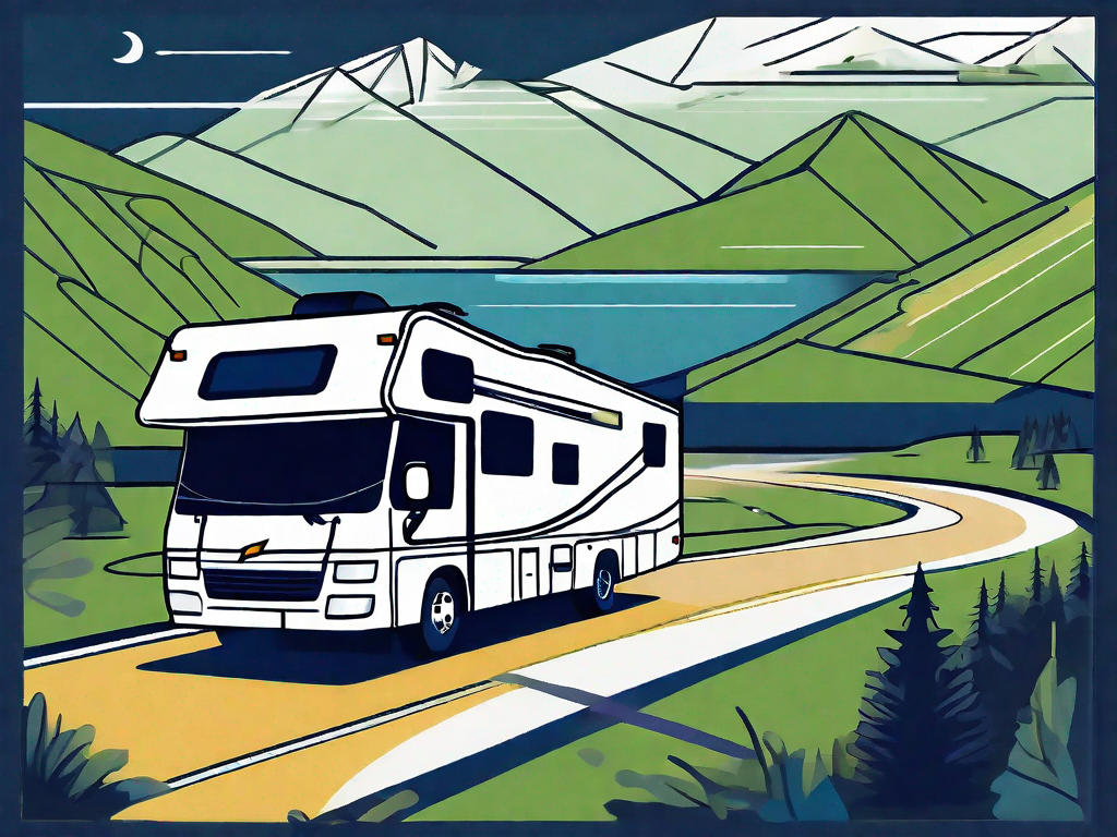 Driving Excellence: Strategies for Success as an RV Dealer Owner 1 A pristine rv parked in a scenic location