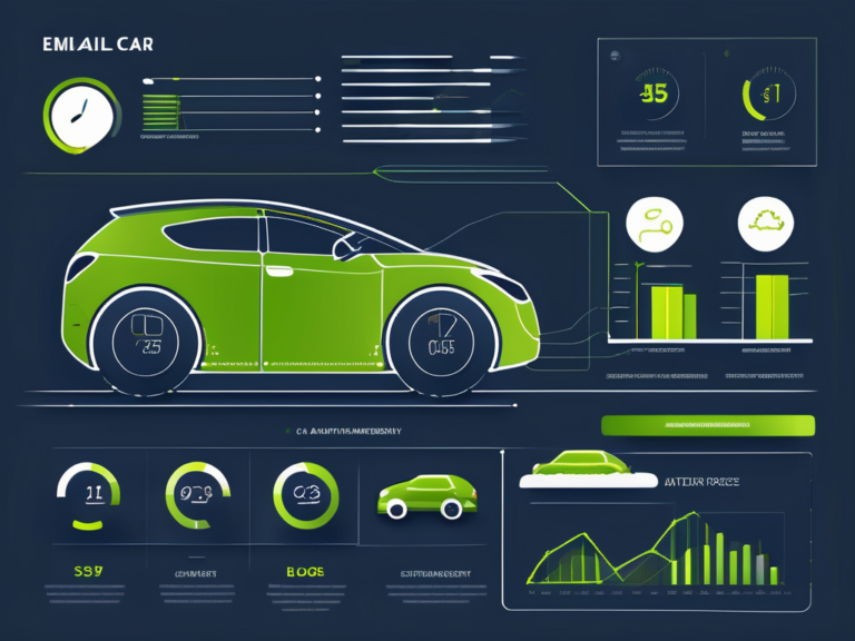 How Much Can You Automate with an Automotive CRM? 9 A digital dashboard with various automated processes like email marketing