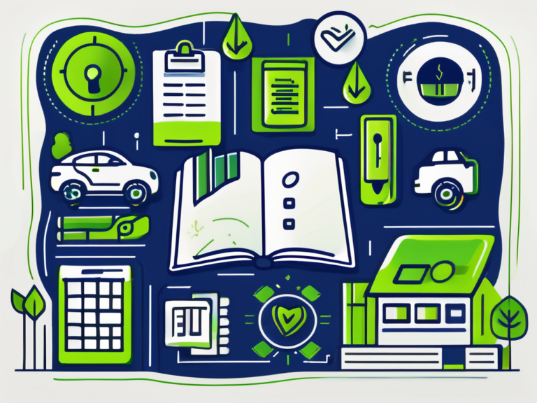 5 Things a Buy Here Pay Here Manual Needs to be Complete 2 A manual book with symbolic icons representing finance