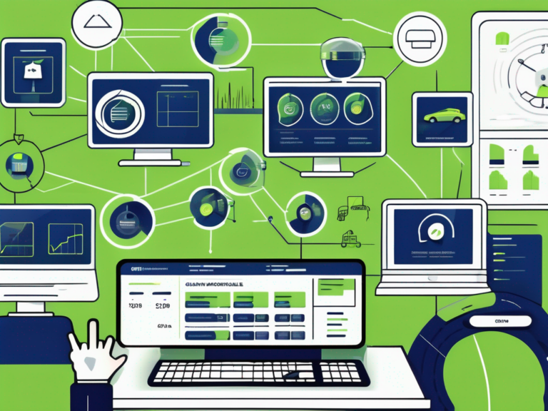 6 Quick Tips for Using An Auto Dealer CRM 5 A computer screen showing a crm interface with different auto dealer-related features
