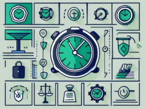 A dealership with seven symbolic icons like a checkmark