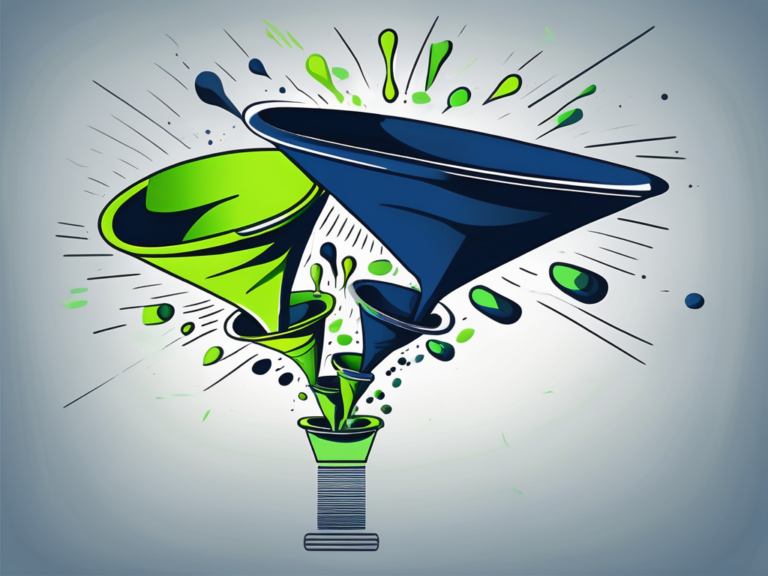 How to Improve Your Lead Management Process and Stop Losing Sales 12 A funnel representing the lead management process