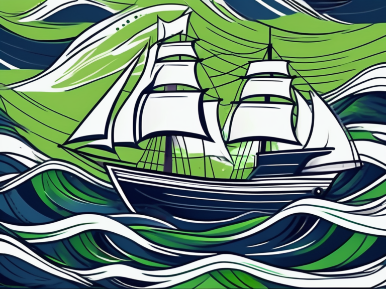 10 of the Best Tips for Overcoming Rejection in Sales with Confidence 3 A sturdy ship navigating through stormy seas