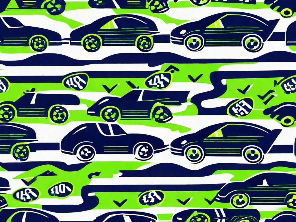 Accelerating Sales: The Ultimate Guide to Harnessing Auto Leads 1 A racecar speeding on a track