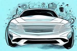 A car in a creative setting