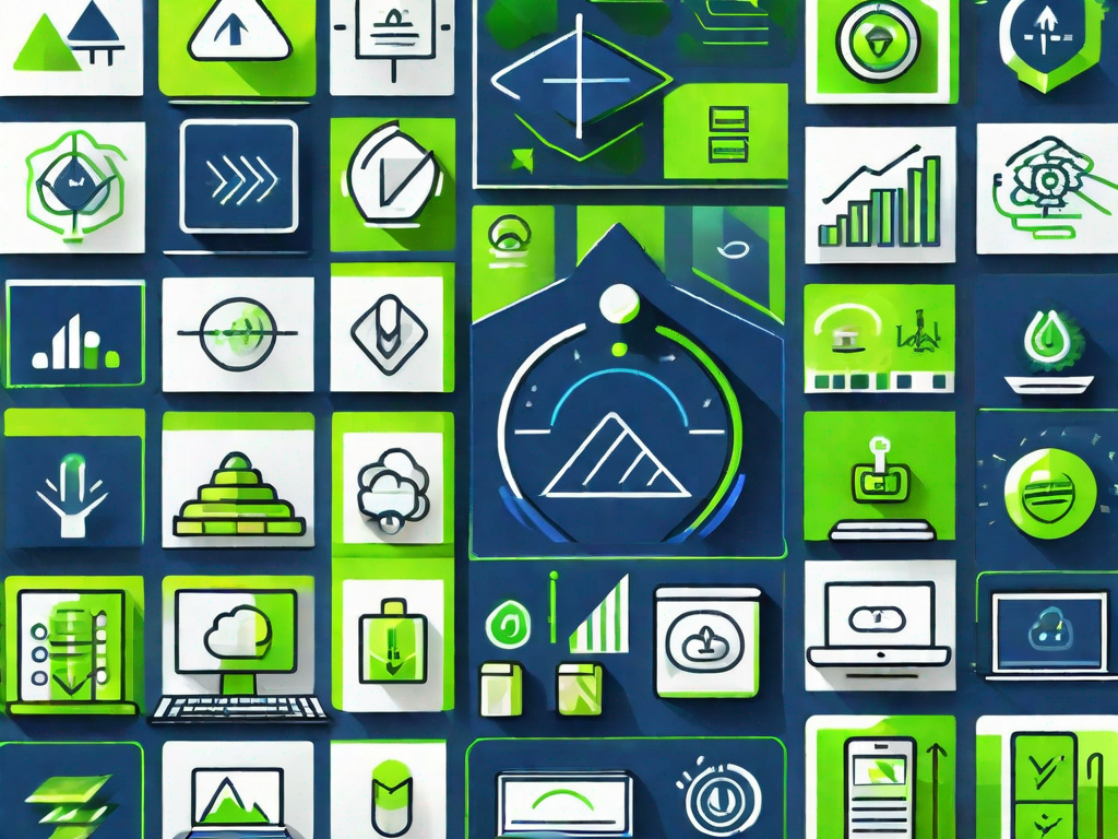 Dealer Software Solutions: Top 8 Tools to Boost Your Success 1 A digital interface showcasing various software icons