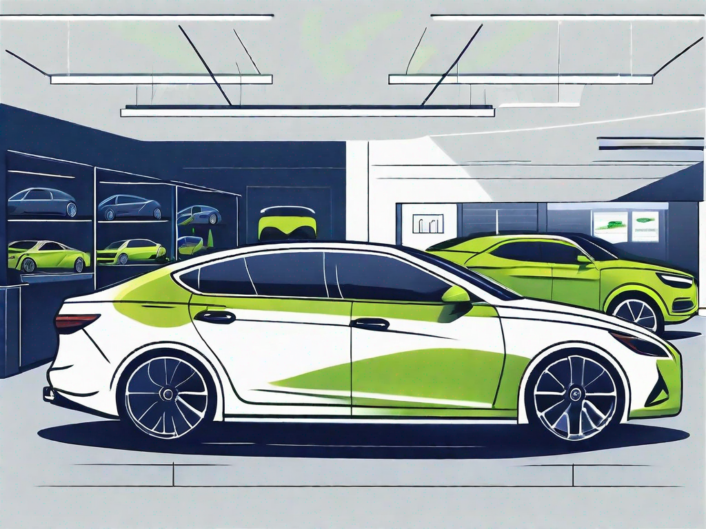 Step-by-Step Guide to Owning a Car Dealership 1 A car dealership with a variety of car models on display