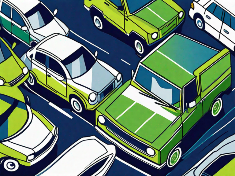 Salesman Secrets: How Many Cars Do They Sell Monthly? 8 A car dealership lot filled with various types of cars