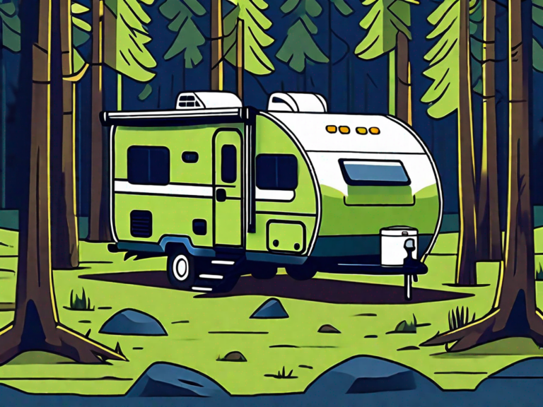 Guardians of Reputation: Nurturing and Managing Your RV Dealership's Image 10 A well-maintained rv parked in a pristine campground